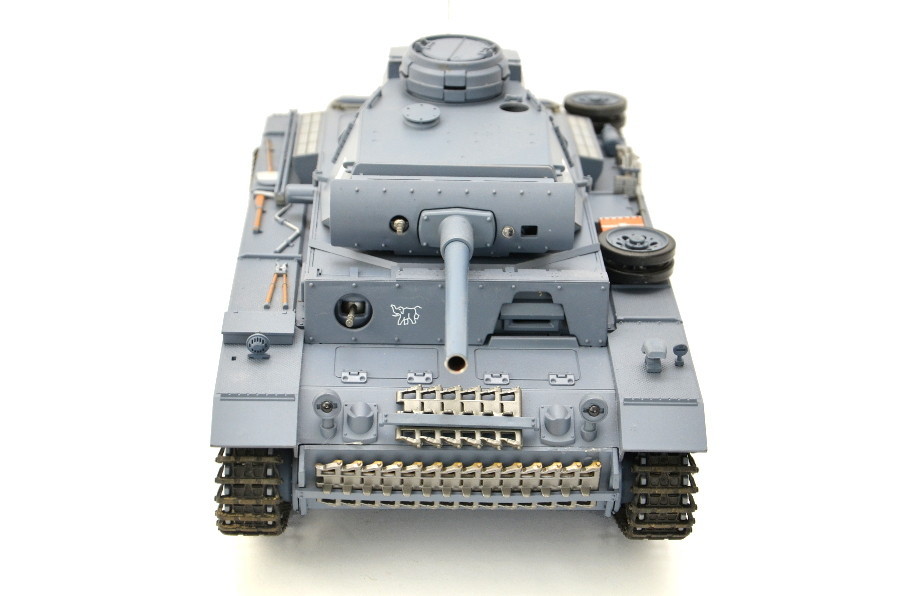RC Panzer "Kampfwagen III" 1:16 Heng Long -Rauch&Sound - mit Stahlgetriebe und 2,4Ghz Fernsteuerung - V7.0-8609
