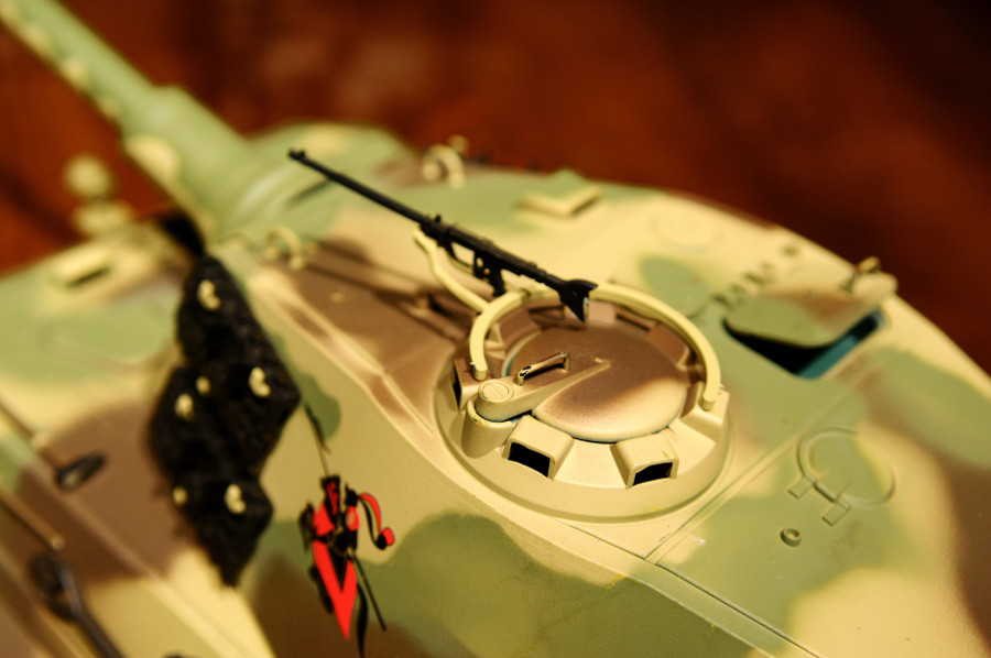 RC Panzer "Deutscher Königstiger - Henschelturm" 1:16 Heng Long mit Rauch und Sound , Stahlgetriebe + 2,4Ghz -V7.0 - Upg-15346