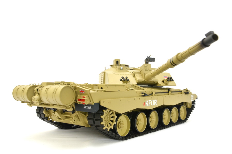 RC Panzer "Britischer Challenger 2" Heng Long 1:16 mit Rauch&Sound und Stahlgetriebe -2,4Ghz -V7.0-10884