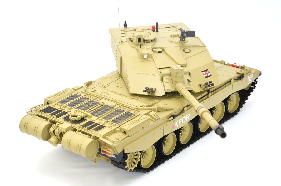 RC Panzer "Britischer Challenger 2" Heng Long 1:16 mit Rauch&Sound und Stahlgetriebe -2,4Ghz -V7.0-10886