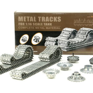 Aufrüstungssatz für Panzer: Metallkettenset für Heng Long German Tiger 3818-0