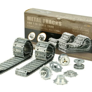 Aufrüstungssatz für Panzer: Metallkettenset für Heng Long Königstiger-0