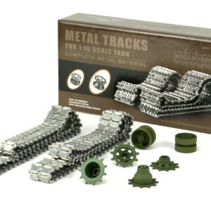 Aufrüstungssatz für Panzer: Metallkettenset für Heng Long Leopard2 A6-0