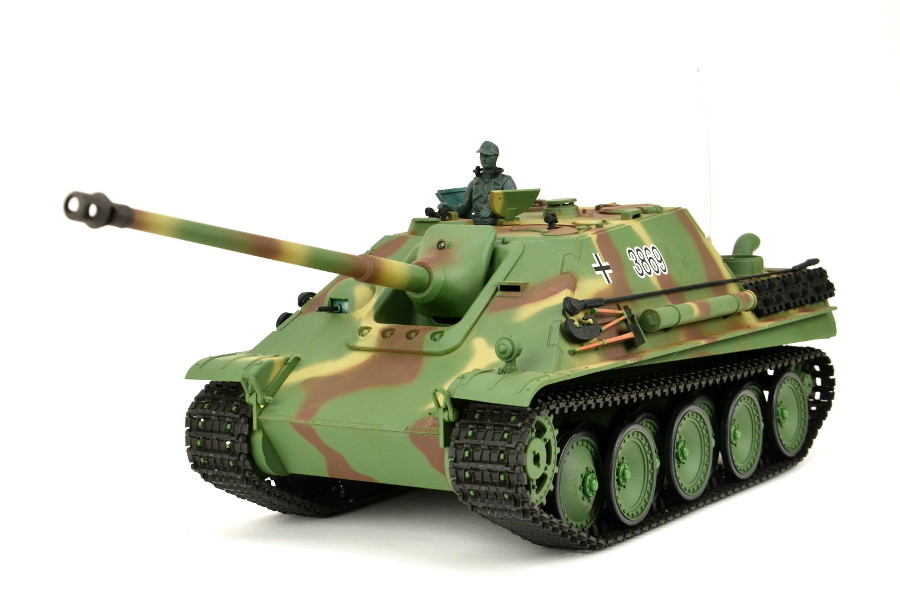 RC Panzer "Jagdpanther" Heng Long 1:16 mit Rauch&Sound und Stahlgetriebe - V7.0 - 2,4Ghz-0