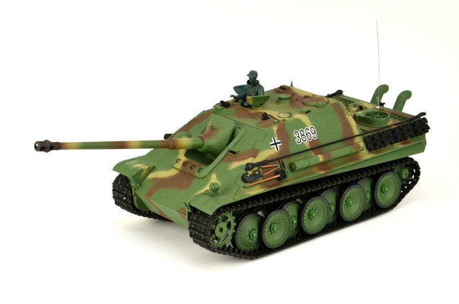 RC Panzer "Jagdpanther" Heng Long 1:16 mit Rauch&Sound und Stahlgetriebe - V7.0 - 2,4Ghz-12176