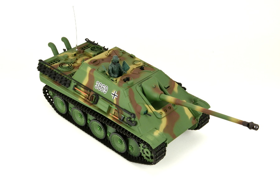 RC Panzer "Jagdpanther" Heng Long 1:16 mit Rauch&Sound und Stahlgetriebe - V7.0 - 2,4Ghz-12166