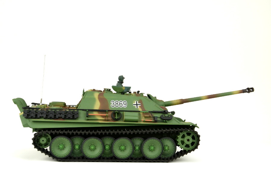 RC Panzer "Jagdpanther" Heng Long 1:16 mit Rauch&Sound und Stahlgetriebe - V7.0 - 2,4Ghz-12172
