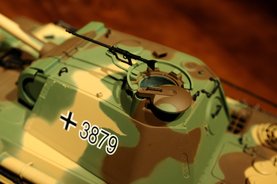 RC Panzer "Panther G" Heng Long 1:16 mit Rauch&Sound und Stahlgetriebe - 2,4Ghz -V 7.0-12750