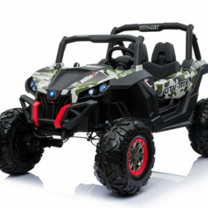 Kinderfahrzeug - Elektro Auto "Buggy 04" - 2x 12V7AH Akku,4 Motoren- 2,4Ghz, Allrad+MP3+Ledersitz+EVA-0