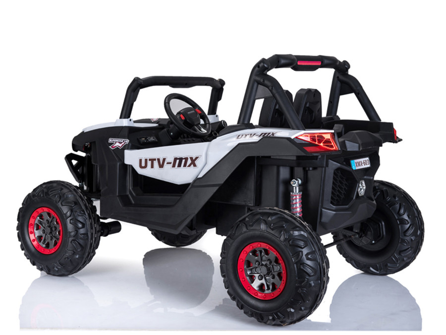 Kinderfahrzeug - Elektro Auto "Buggy 04" - 2x 12V7AH Akku,4 Motoren- 2,4Ghz, Allrad+MP3+Ledersitz+EVA-14121