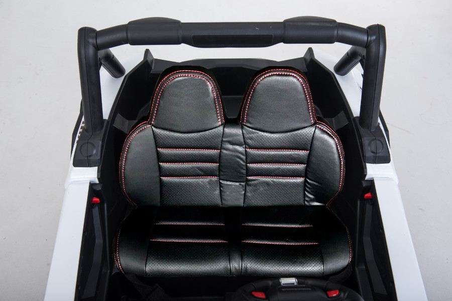 Kinderfahrzeug - Elektro Auto "Buggy 04" - 2x 12V7AH Akku,4 Motoren- 2,4Ghz, Allrad+MP3+Ledersitz+EVA-14118