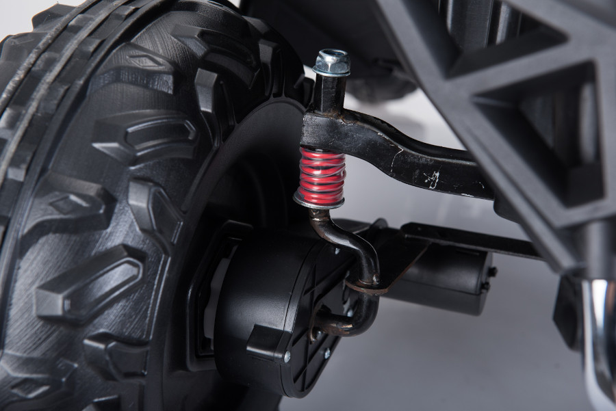 Kinderfahrzeug - Elektro Auto "Buggy 04" - 2x 12V7AH Akku,4 Motoren- 2,4Ghz, Allrad+MP3+Ledersitz+EVA-14120