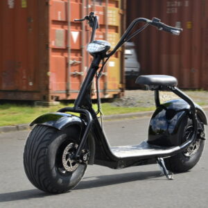 Coco Bike Fat E-Scooter bis zu 40 km/h schnell - 35km Reichweite, 60V | 1000W | 12AH Akku, Bremsen und Licht-0