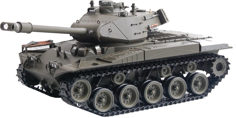 RC Panzer M41 A3 "WALKER BULLDOG" Heng Long -Rauch&Sound+Stahlgetriebe und 2,4Ghz -V 7.0-0