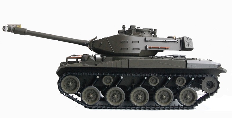 RC Panzer M41 A3 "WALKER BULLDOG" Heng Long -Rauch&Sound+Stahlgetriebe und 2,4Ghz -V 7.0-14513