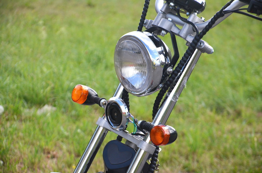 Coco Bike Fat E-Scooter mit Straßenzulassung bis zu 40 km/h schnell - 45km Reichweite, 60V | 1500W | 20AH Akku-14724