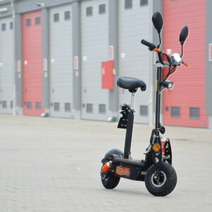 E-Scooter bis zu 35 km/h schnell - 25km Reichweite, 36V | 1000W | 12AH Akku, mit Straßenzulassung -AEEC-0