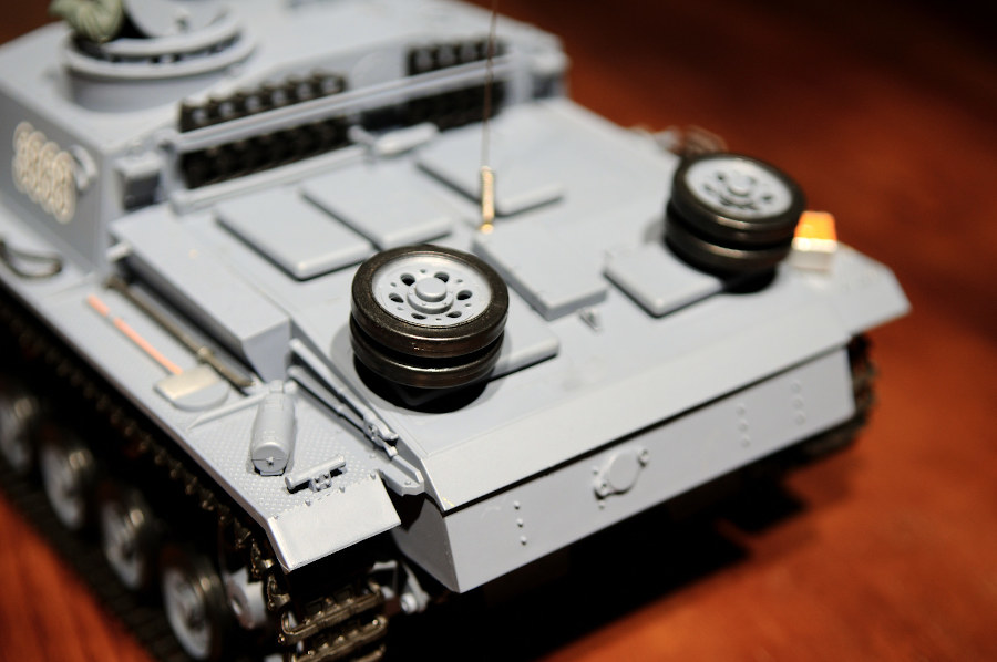 RC Panzer "Sturmgeschütz III" - Stug 3 Heng Long 1:16 Grau, Rauch&Sound, Metallgetriebe und 2,4Ghz - PRO-15012