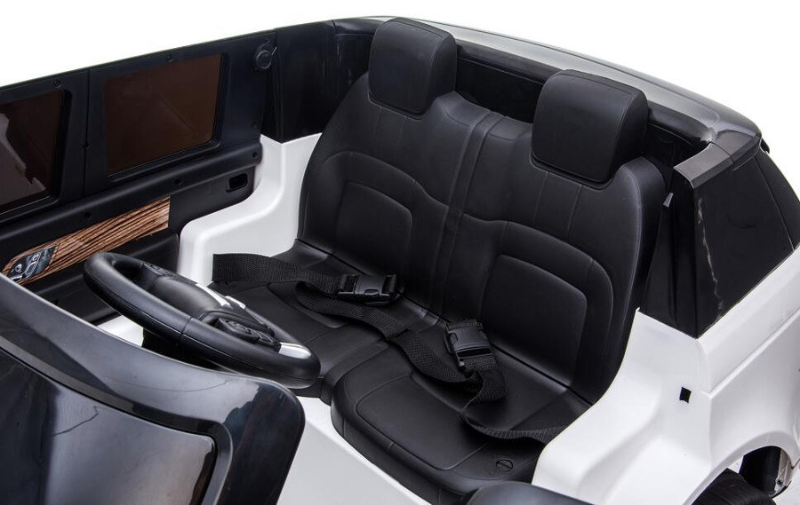 Kinderfahrzeug - Elektro Auto "Land Rover Range Rover" - lizenziert - 2x 12V7AH, 4 Motoren- 2,4Ghz Fernsteuerung, MP3, Ledersitz+EVA-15093