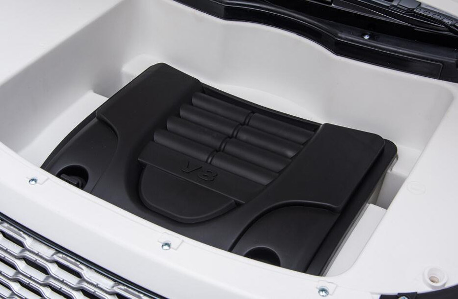 Kinderfahrzeug - Elektro Auto "Land Rover Range Rover" - lizenziert - 2x 12V7AH, 4 Motoren- 2,4Ghz Fernsteuerung, MP3, Ledersitz+EVA-15092