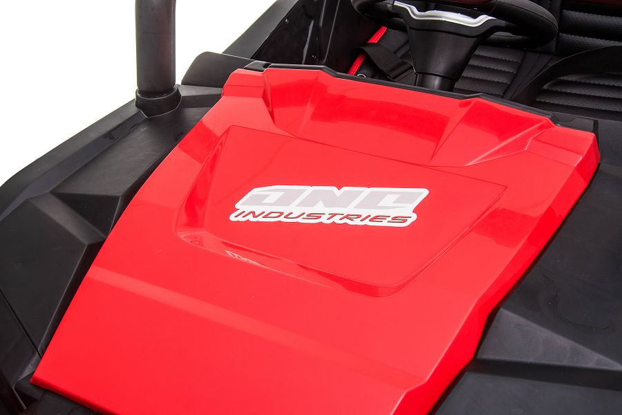 Kinderfahrzeug - Elektro Auto "Buggy 999" - 12V10AH Akku,4 Motoren- 2,4Ghz, Allrad+2 Sitzer+Ledersitz+EVA-18118