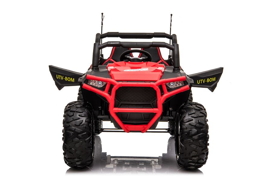 Kinderfahrzeug - Elektro Auto "Buggy 999" - 12V10AH Akku,4 Motoren- 2,4Ghz, Allrad+2 Sitzer+Ledersitz+EVA-18109