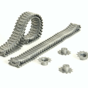 Aufrüstungssatz für Panzer: Metallkettenset für Heng Long Walker Bulldog 3839-0