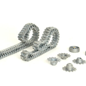 Aufrüstungssatz für Panzer: Metallkettenset für Heng Long Sherman 3898-0
