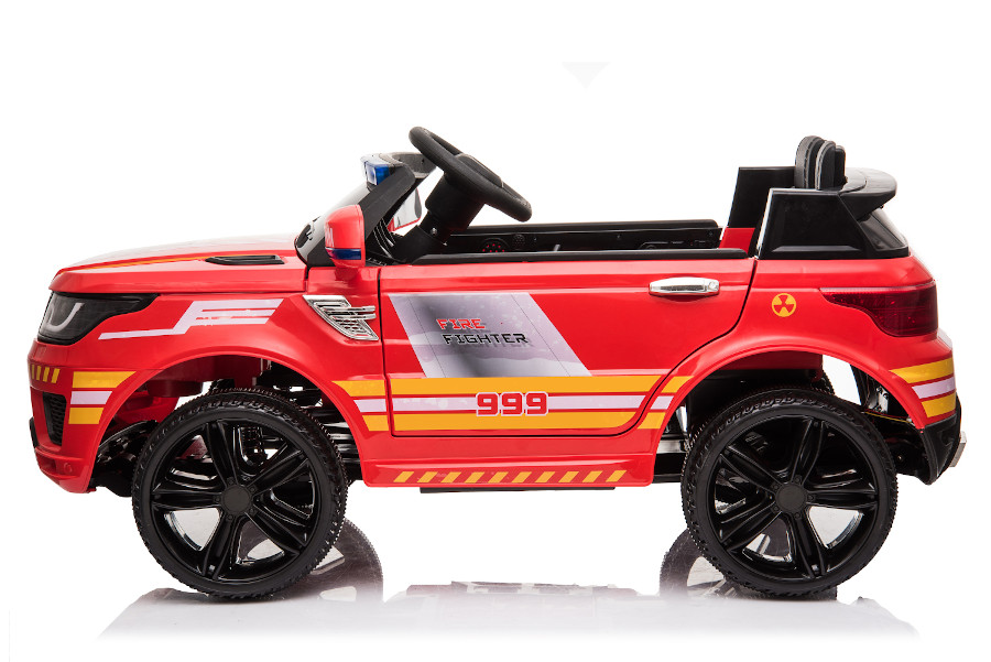 Kinderfahrzeug - Elektro Auto "Feuerwehr RR002" - 12V7AH Akku,2 Motoren- 2,4Ghz Fernsteuerung, MP3+Sirene-15174