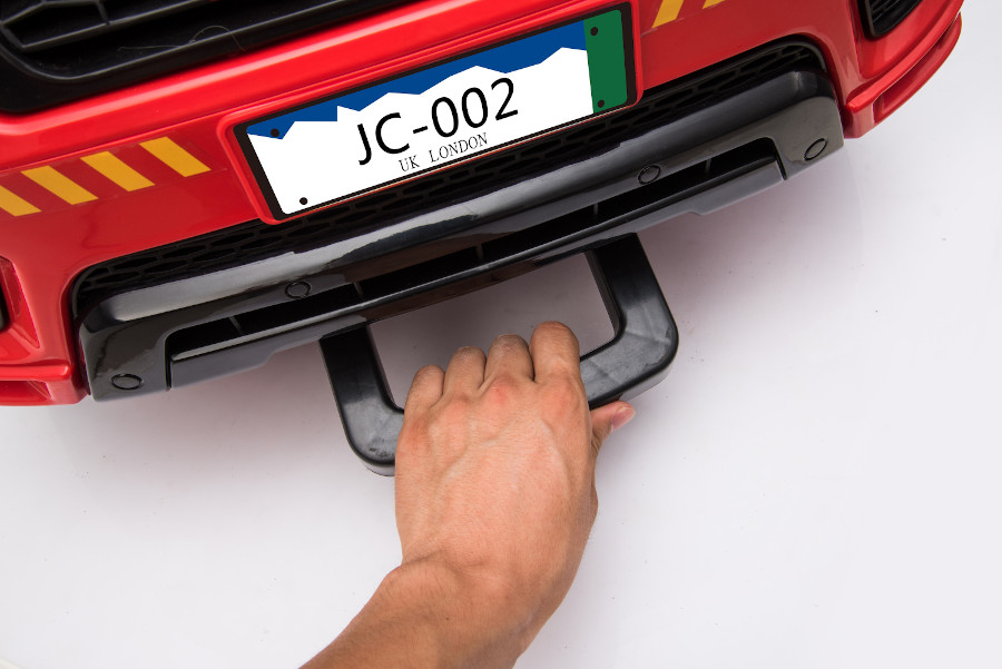 Kinderfahrzeug - Elektro Auto "Feuerwehr RR002" - 12V7AH Akku,2 Motoren- 2,4Ghz Fernsteuerung, MP3+Sirene-15178