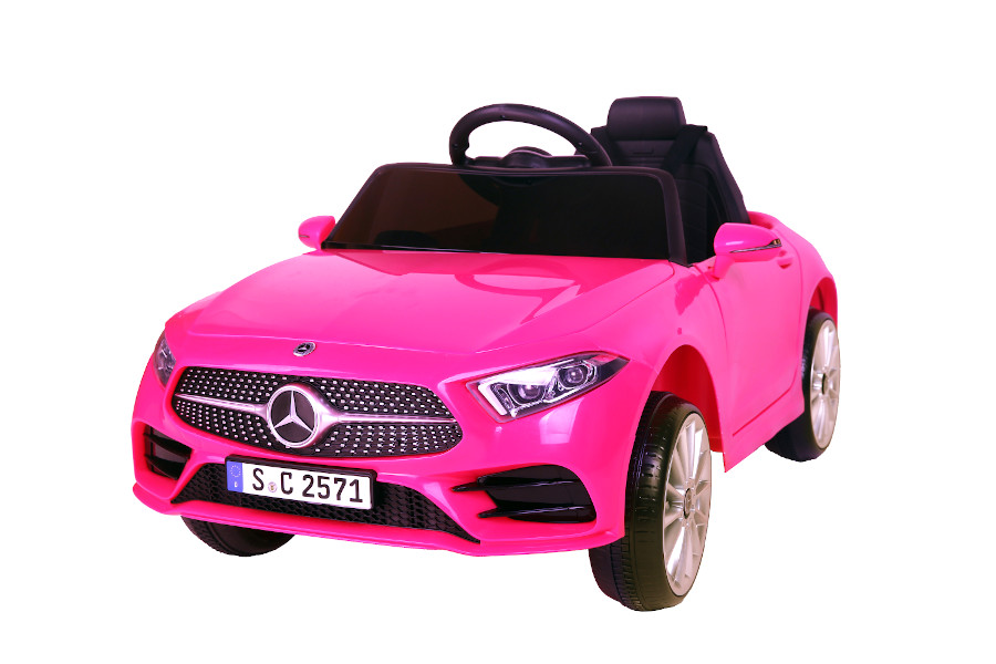 Kinder Elektroauto "Mercedes CLS350" - lizenziert - 12V, 2 Motoren- 2,4Ghz Fernsteuerung, MP3, Ledersitz+EVA-16267