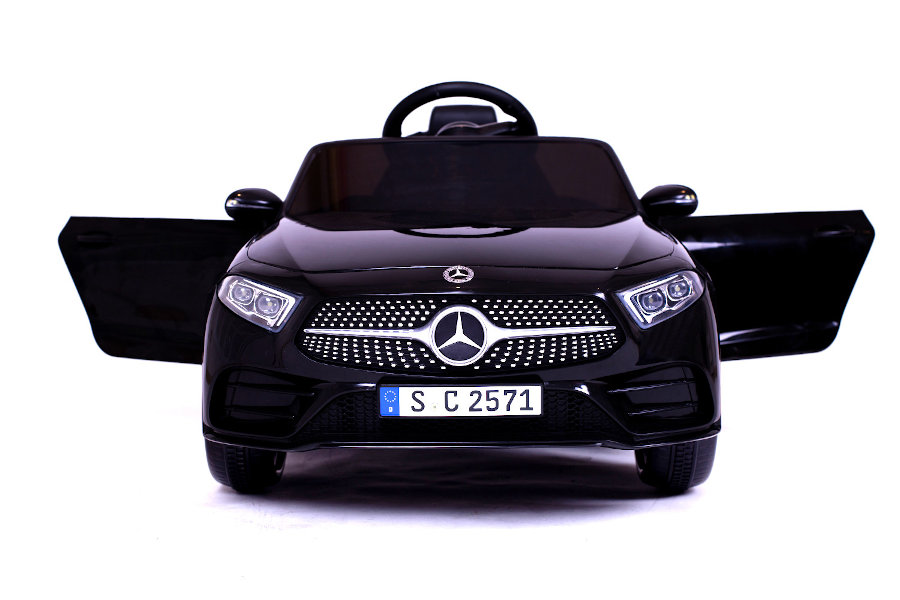 Kinder Elektroauto "Mercedes CLS350" - lizenziert - 12V, 2 Motoren- 2,4Ghz Fernsteuerung, MP3, Ledersitz+EVA-15517