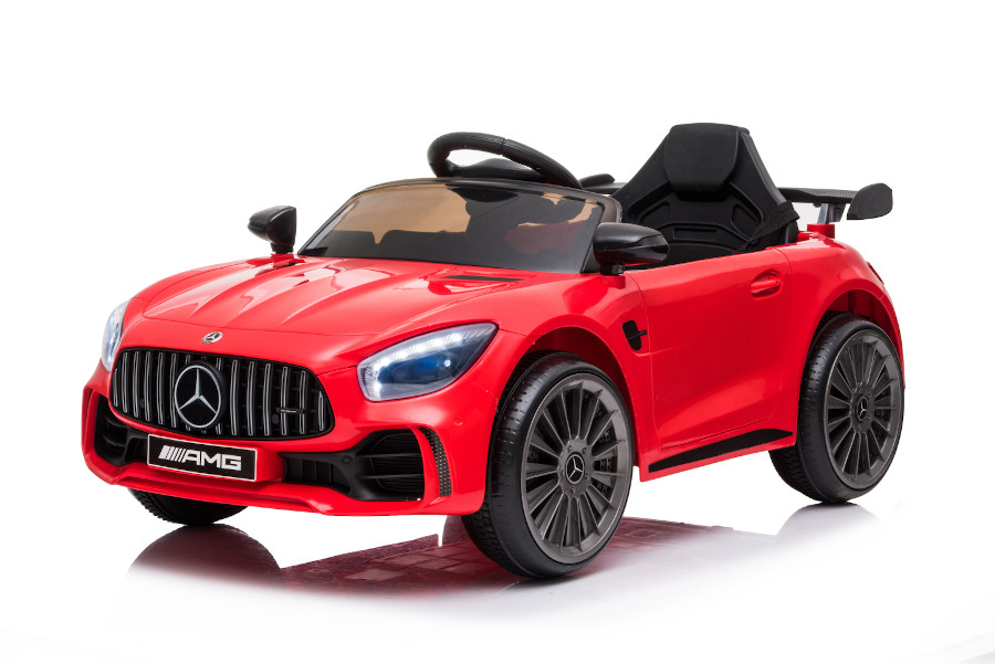 Kinderfahrzeug - Elektro Auto "Mercedes GT R" Mod. 011- lizenziert - 12V4,5AH, 2 Motoren, 2,4Ghz, MP3, Ledersitz+EVA-15651
