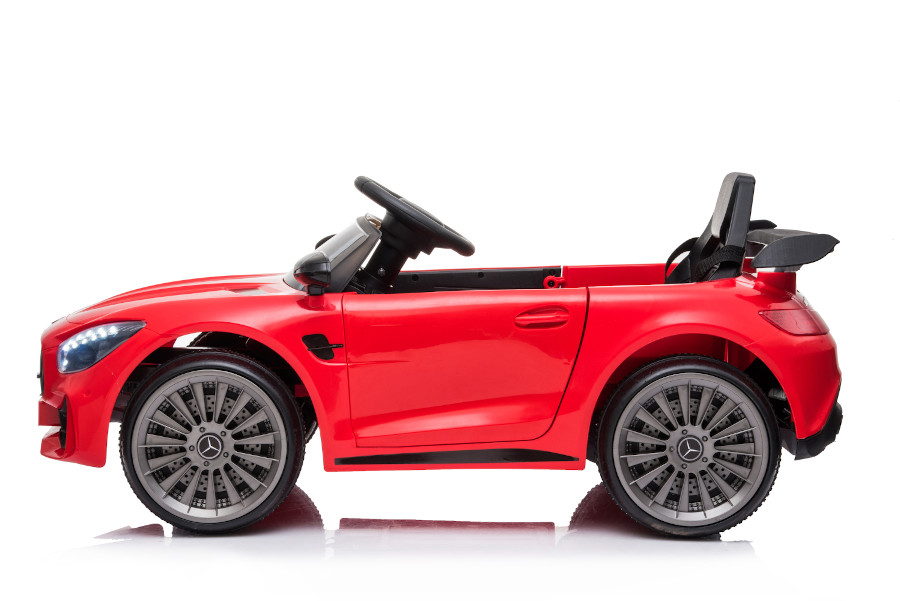 Kinderfahrzeug - Elektro Auto "Mercedes GT R" Mod. 011- lizenziert - 12V4,5AH, 2 Motoren, 2,4Ghz, MP3, Ledersitz+EVA-15648