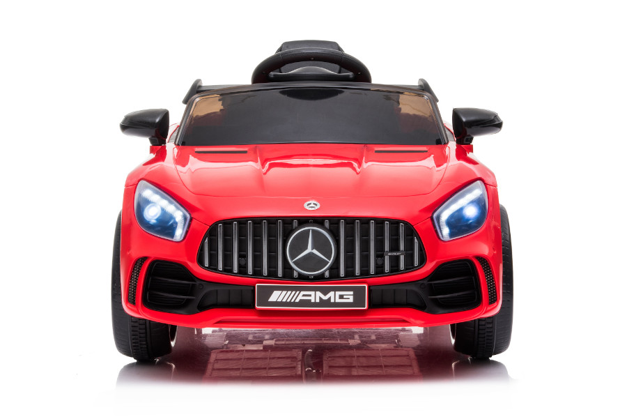 Kinderfahrzeug - Elektro Auto "Mercedes GT R" Mod. 011- lizenziert - 12V4,5AH, 2 Motoren, 2,4Ghz, MP3, Ledersitz+EVA-15656