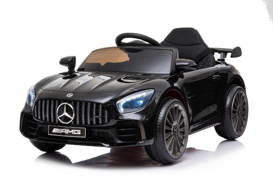 Kinderfahrzeug - Elektro Auto "Mercedes GT R" Mod. 011- lizenziert - 12V4,5AH, 2 Motoren, 2,4Ghz, MP3, Ledersitz+EVA-15654
