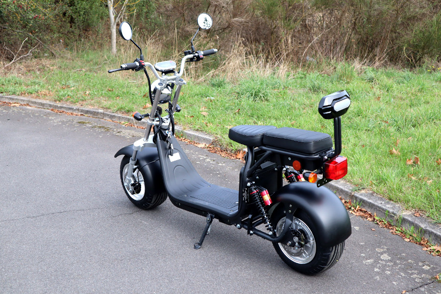 Coco Bike Fat E-Scooter mit Straßenzulassung bis zu 48 km/h schnell - mit Alu Felgen, 60V | 1500W | 20AH Akku -CP1.6-15735