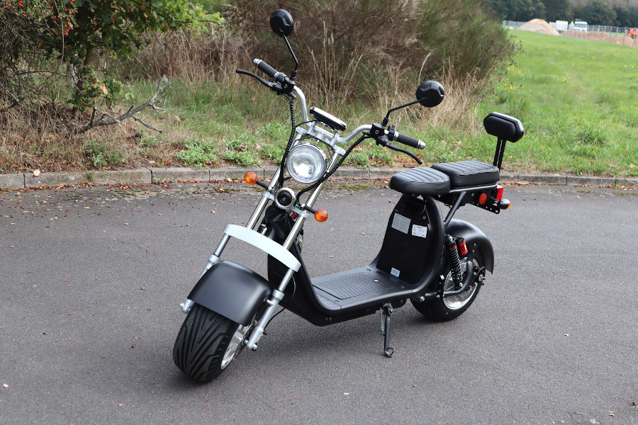 Coco Bike Fat E-Scooter mit Straßenzulassung bis zu 48 km/h schnell - mit Alu Felgen, 60V | 1500W | 20AH Akku -CP1.6-15730
