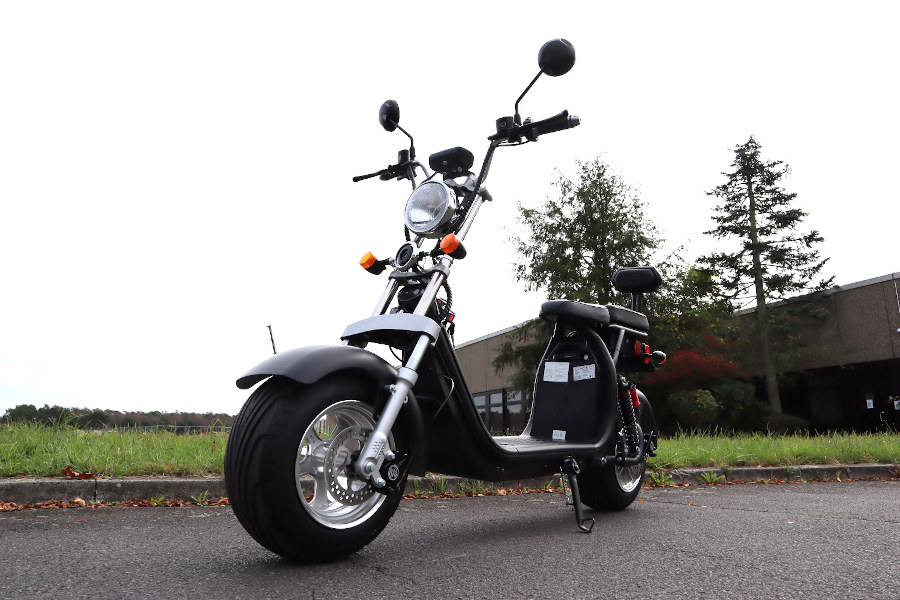 Coco Bike Fat E-Scooter mit Straßenzulassung bis zu 48 km/h schnell - mit Alu Felgen, 60V | 1500W | 20AH Akku -CP1.6-15729