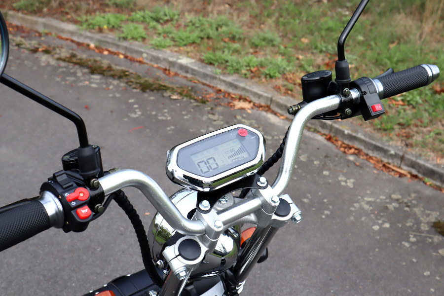 Coco Bike Fat E-Scooter mit Straßenzulassung bis zu 48 km/h schnell - mit Alu Felgen, 60V | 1500W | 20AH Akku -CP1.6-15733