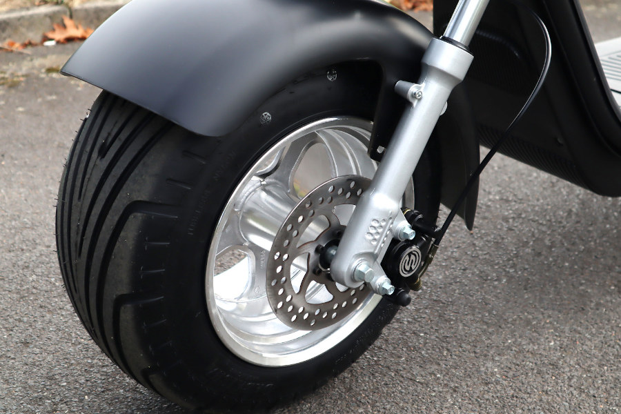 Coco Bike Fat E-Scooter mit Straßenzulassung bis zu 48 km/h schnell - mit Alu Felgen, 60V | 1500W | 20AH Akku -CP1.6-15736