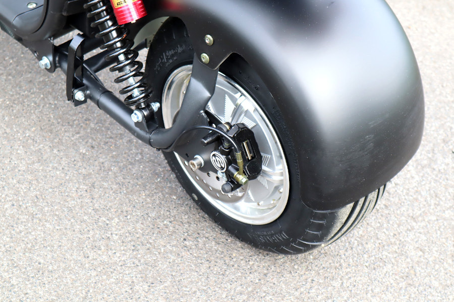 Coco Bike Fat E-Scooter mit Straßenzulassung bis zu 48 km/h schnell - mit Alu Felgen, 60V | 1500W | 20AH Akku -CP1.6-15732