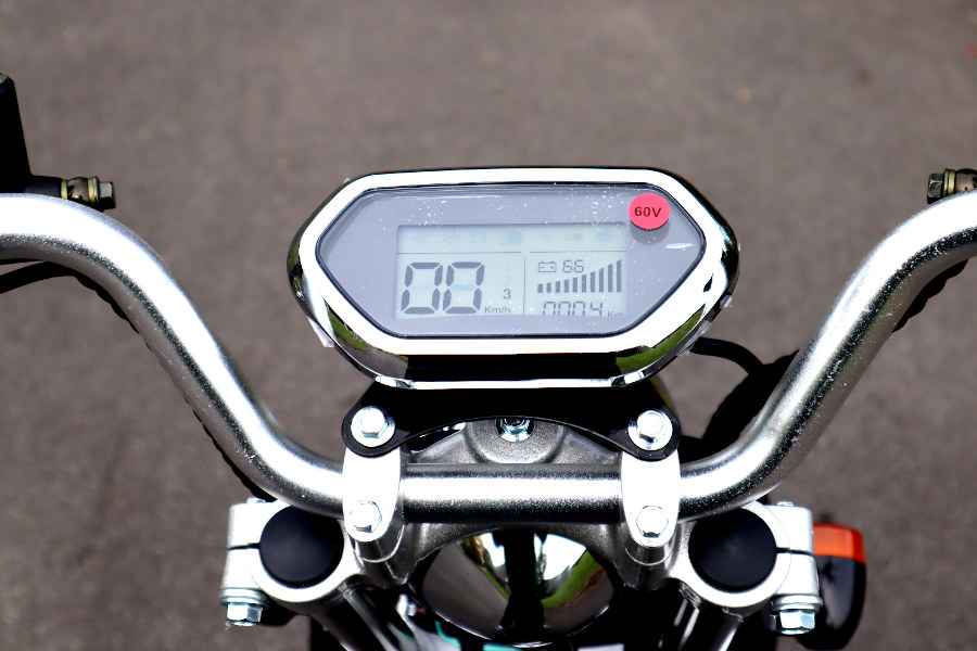 Coco Bike Fat E-Scooter mit Straßenzulassung bis zu 48 km/h schnell - mit Alu Felgen, 60V | 1500W | 20AH Akku -CP1.6-15728