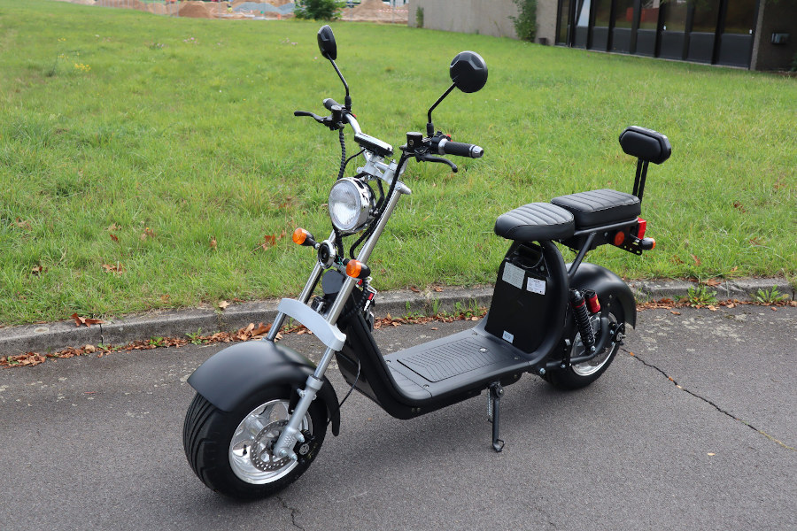 Coco Bike Fat E-Scooter mit Straßenzulassung bis zu 48 km/h schnell - mit Alu Felgen, 60V | 1500W | 20AH Akku -CP1.6-15738