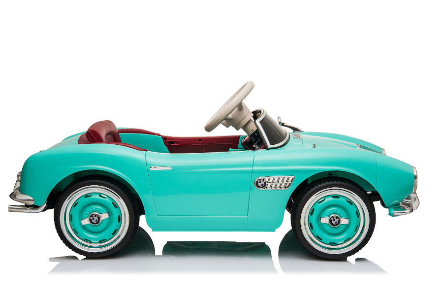 Kinderfahrzeug - Elektro Auto "BMW 507 Oldtimer" - lizenziert - 12V7AH, 2 Motoren- 2,4Ghz Fernsteuerung, MP3, Ledersitz+EVA-16115