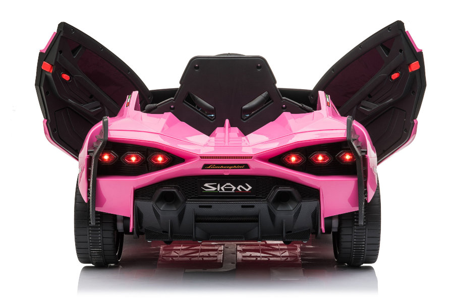 Elektro Kinderauto "Lamborghini Sian" - lizenziert - 12V Akku, 2 Motoren- 2,4Ghz Fernsteuerung, MP3, Ledersitz+EVA-17612