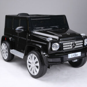Kinderfahrzeug - Elektro Auto "Mercedes G500" - lizenziert - 12V7A Akku,2 Motoren+ 2,4Ghz+Ledersitz+EVA-0