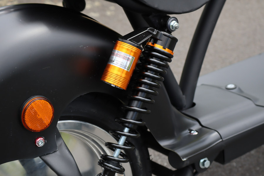 Elektro Scooter Coco Bike E-Chopper mit Straßenzulassung bis zu 48 km/h schnell - ca. 50 km Reichweite, 60V | 2000W | 20AH Akku-15885