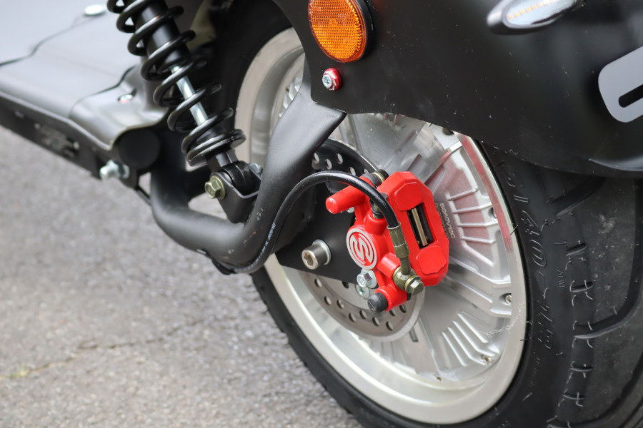 Elektro Scooter Coco Bike E-Chopper mit Straßenzulassung bis zu 48 km/h schnell - ca. 50 km Reichweite, 60V | 2000W | 20AH Akku-15880