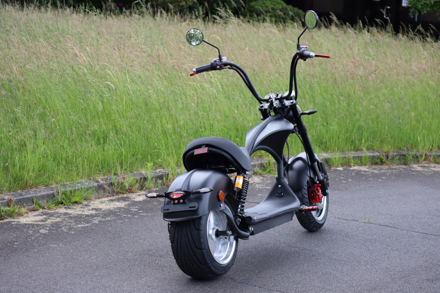 Elektro Scooter Coco Bike E-Chopper mit Straßenzulassung bis zu 48 km/h schnell - ca. 50 km Reichweite, 60V | 2000W | 20AH Akku-15879